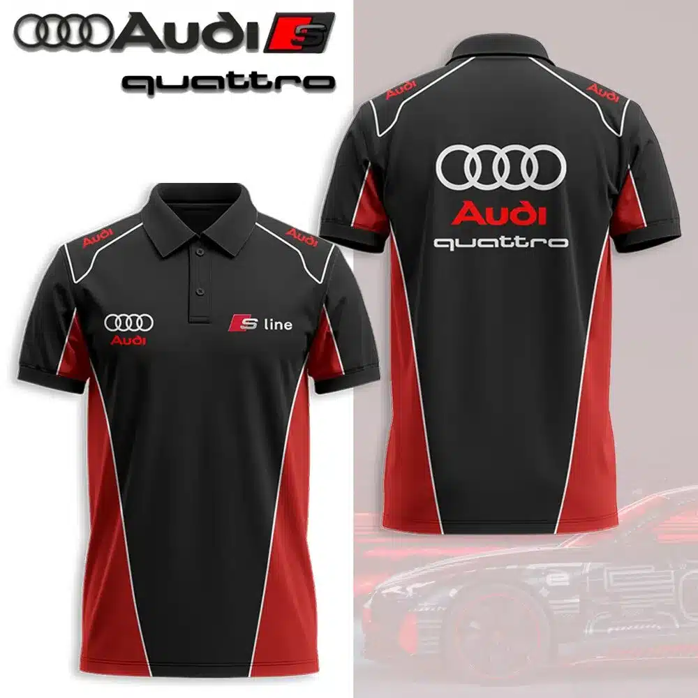 Customized Men's Polo Shirt AUDI - hm27103140