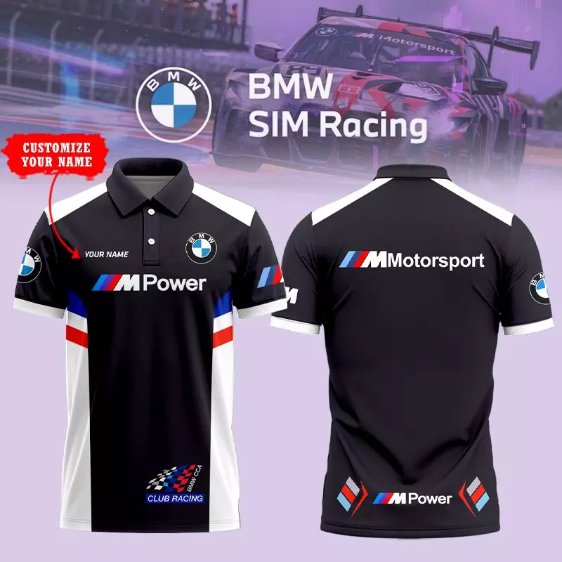 Customized Men's Polo Shirt BMW - hm27102911
