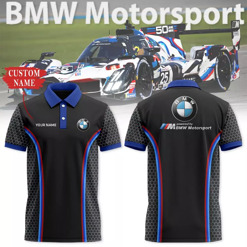 Customized Men's Polo Shirt BMW - hm27103137