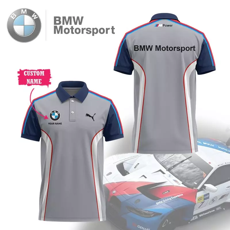 Customized Men's Polo Shirt BMW - hm27103141