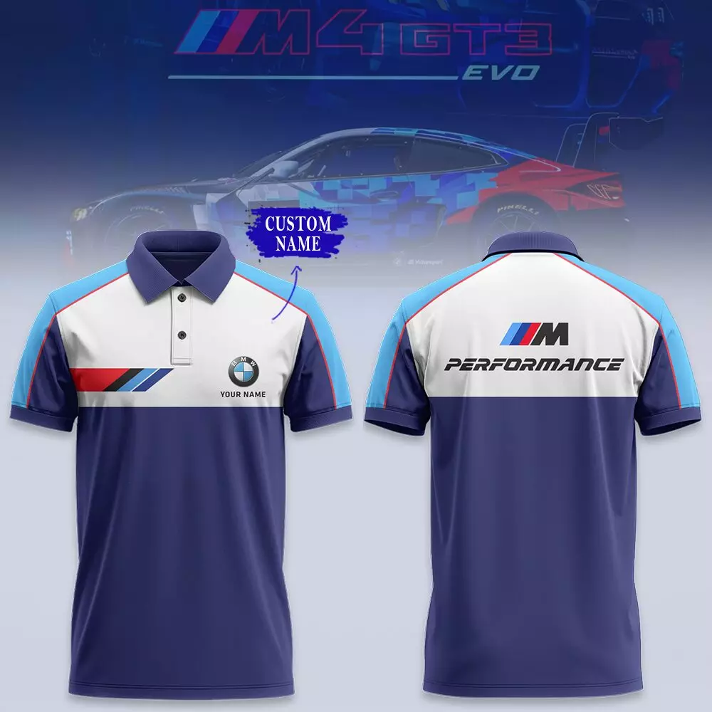 Customized Men's Polo Shirt BMW - hm27103146