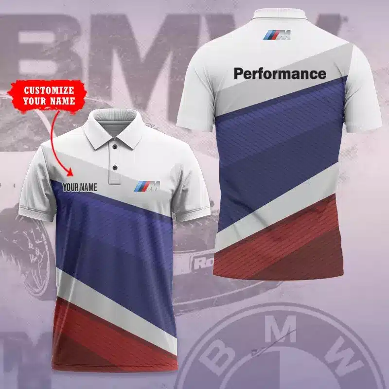 Customized Men's Polo Shirt BMW - hm27103147
