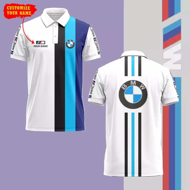 Customized Men's Polo Shirt BMW - hm27103150