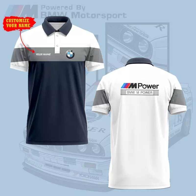 Customized Men's Polo Shirt BMW - hm27103152