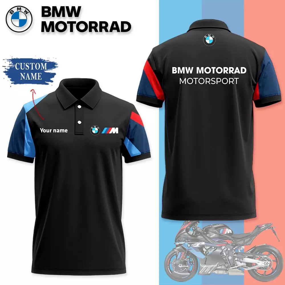 Customized Men's Polo Shirt BMW - hm27103154