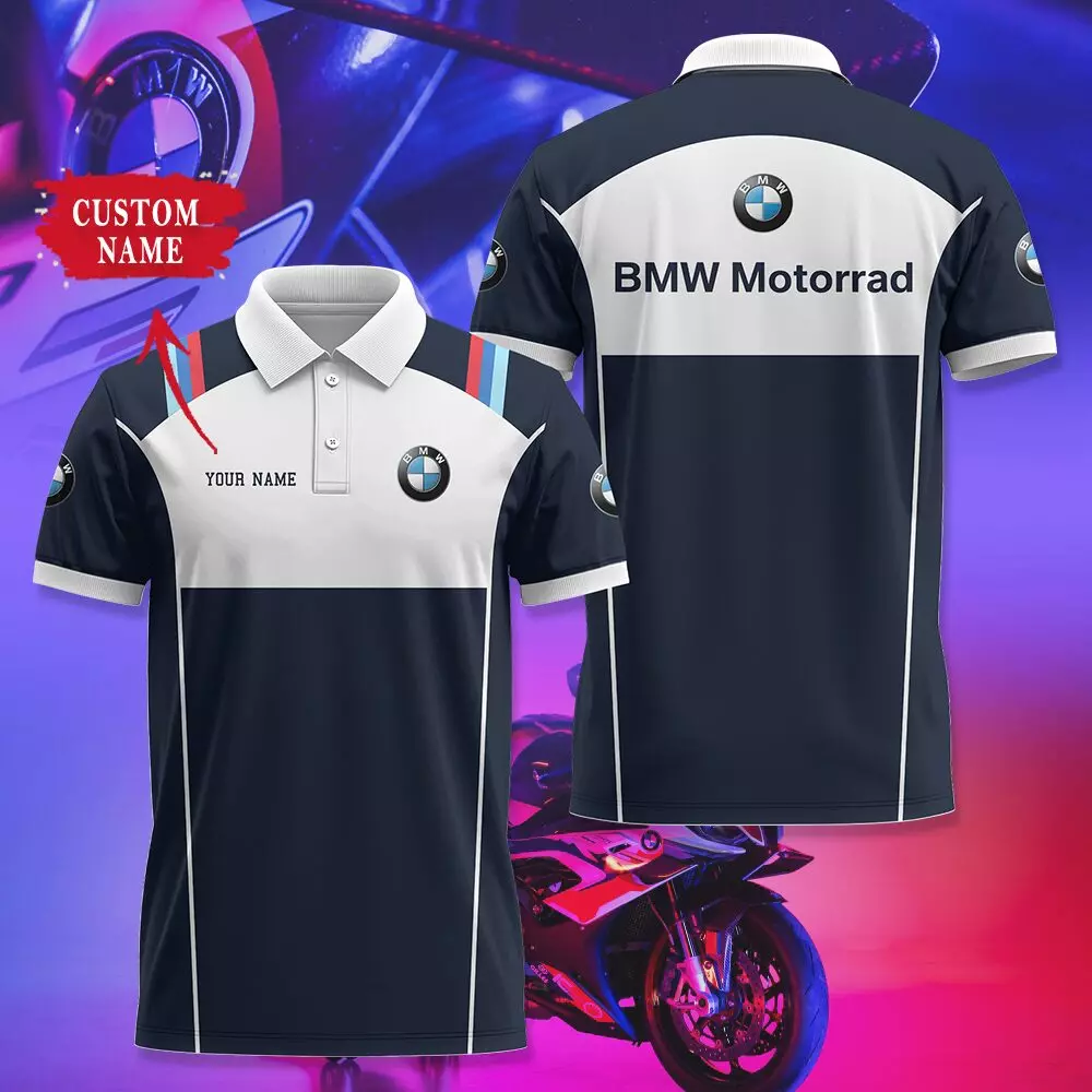 Customized Men's Polo Shirt BMW - hm27103155