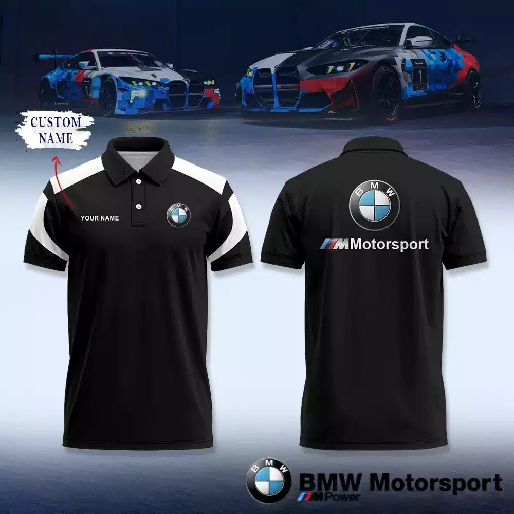 Customized Men's Polo Shirt BMW - hm27103158