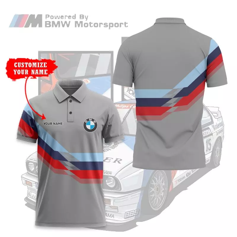 Customized Men's Polo Shirt BMW - hm27103161