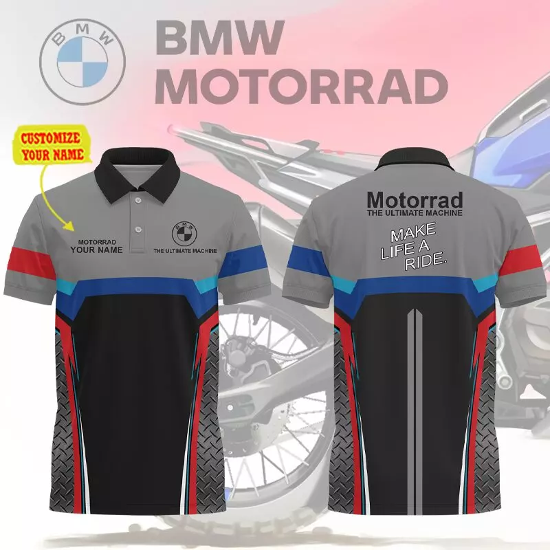 Customized Men's Polo Shirt BMW - hm27103162