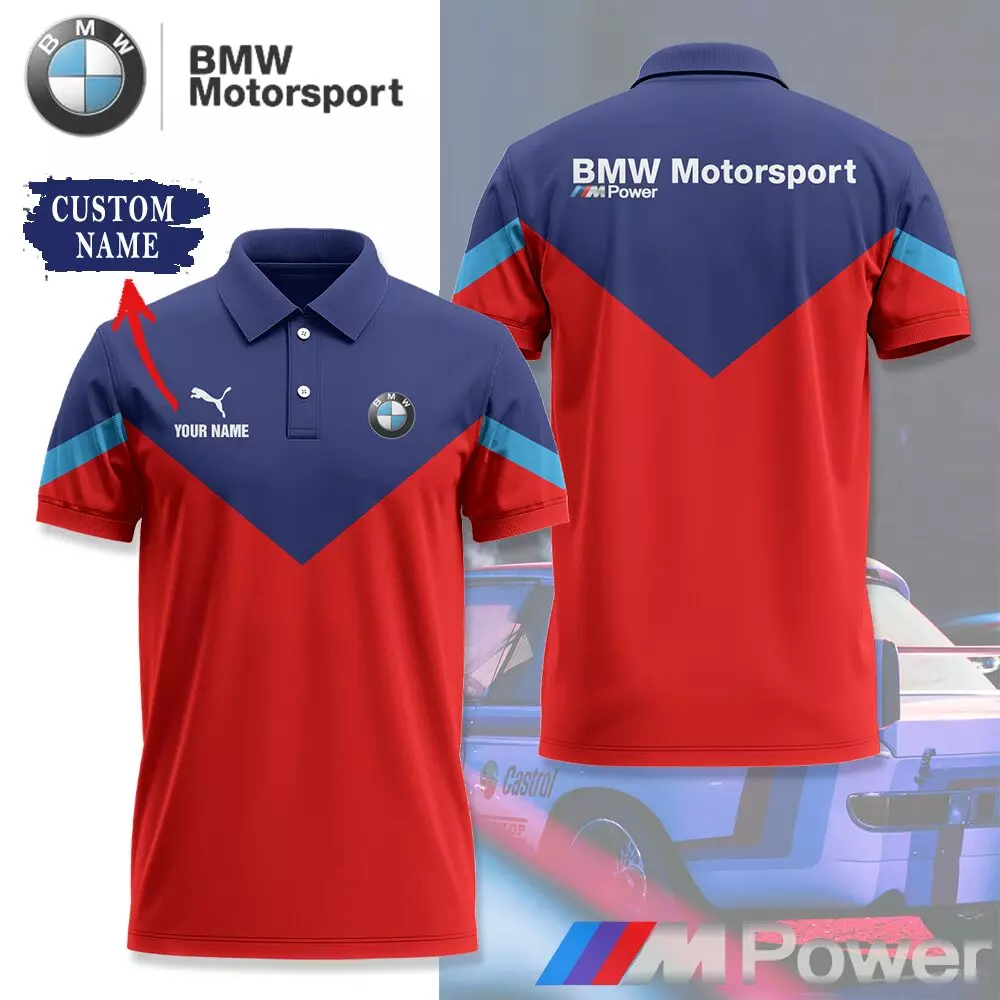 Customized Men's Polo Shirt BMW - hm27103167