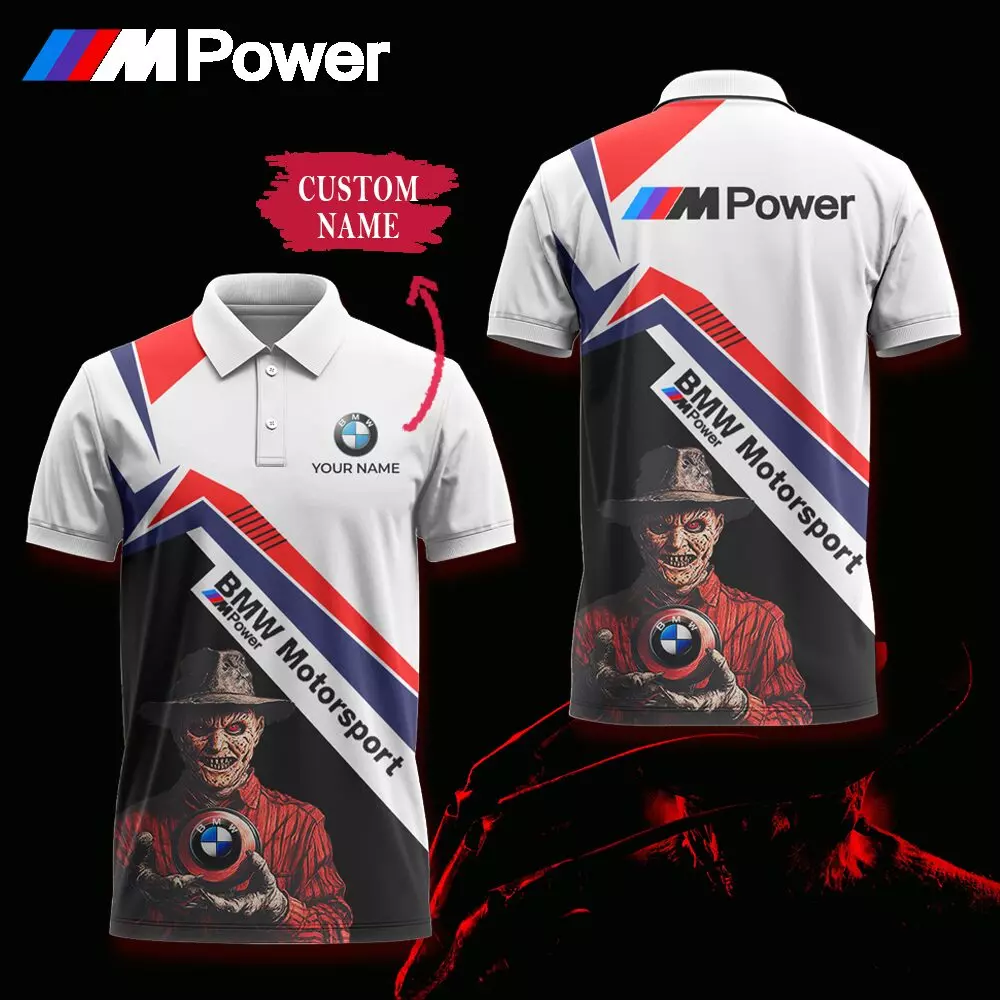 Customized Men's Polo Shirt BMW - hm27103170