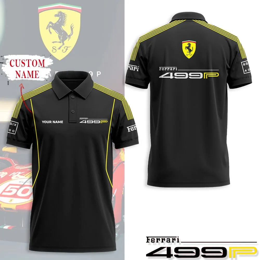 Customized Men's Polo Shirt FERRARI - hm27102829