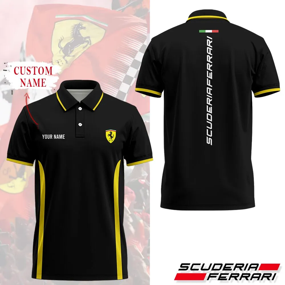 Customized Men's Polo Shirt FERRARI - hm27103175