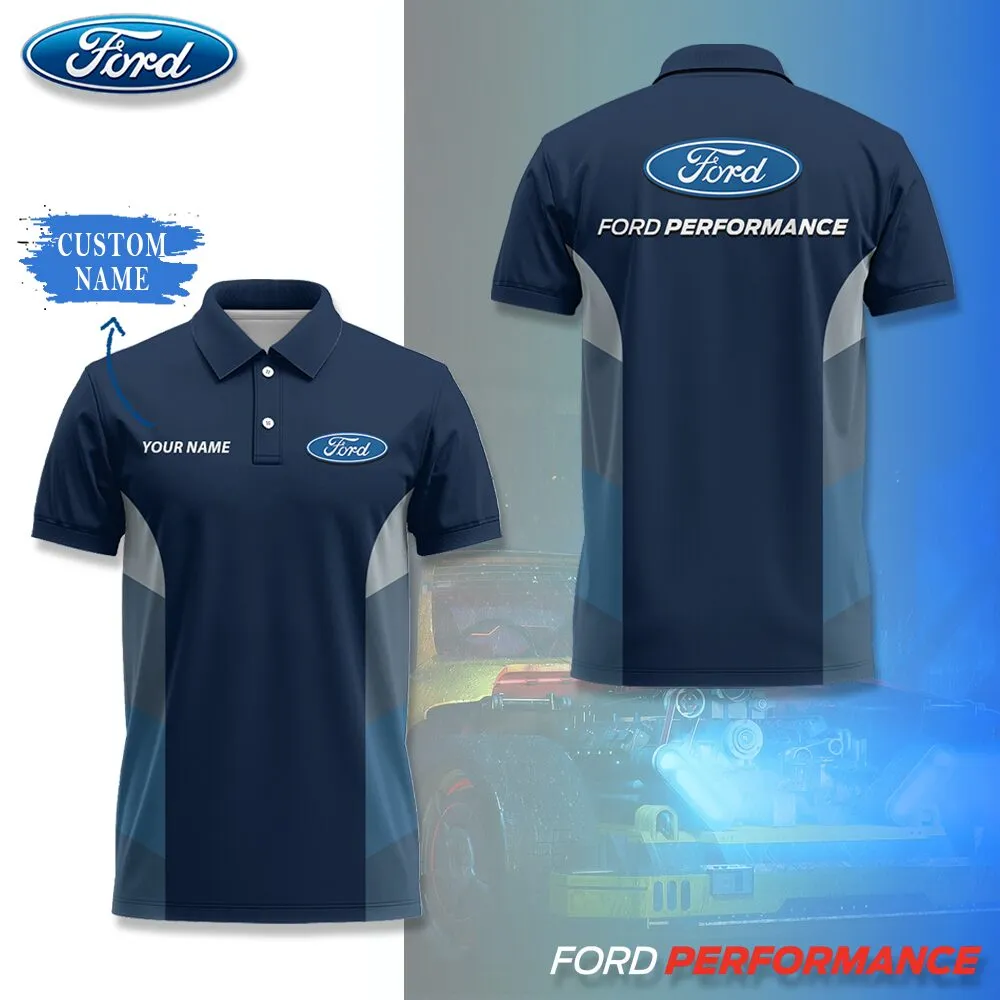 Customized Men's Polo Shirt FORD - hm27103200
