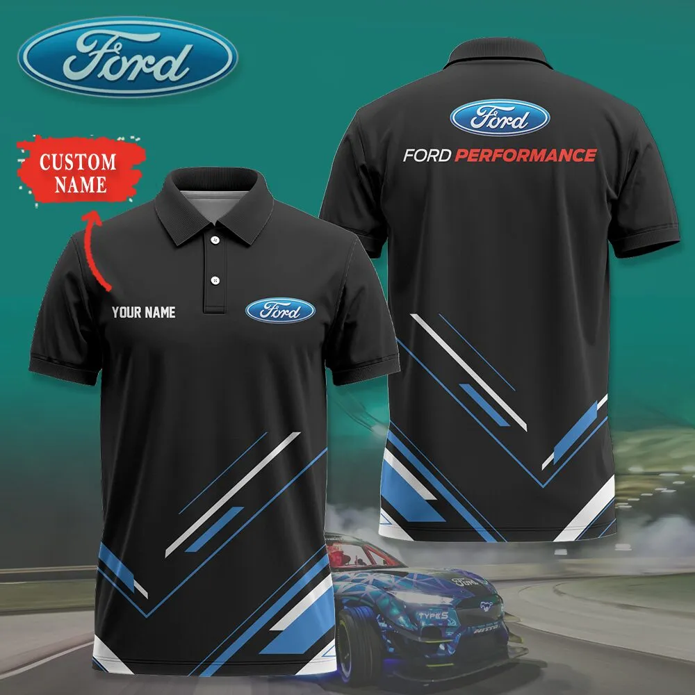 Customized Men's Polo Shirt FORD - hm27103209