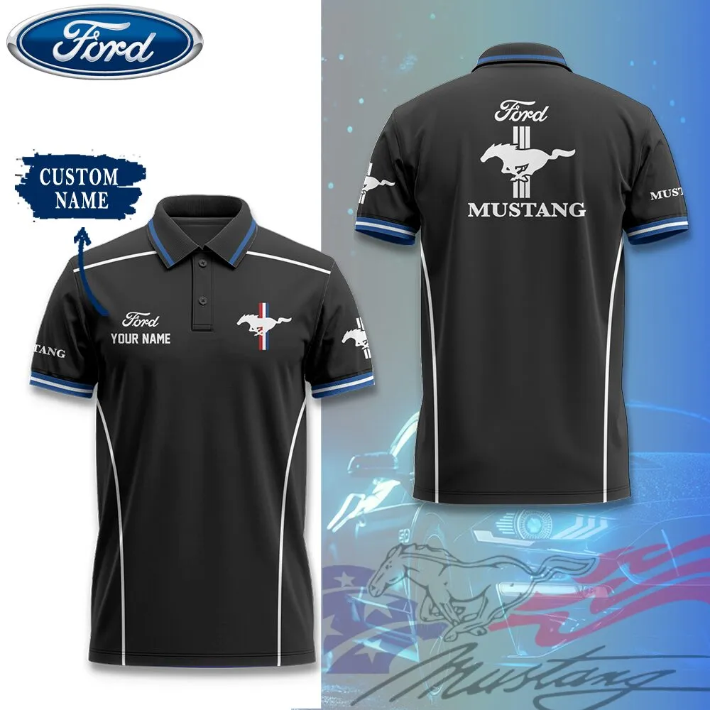 Customized Men's Polo Shirt FORD - hm27103212