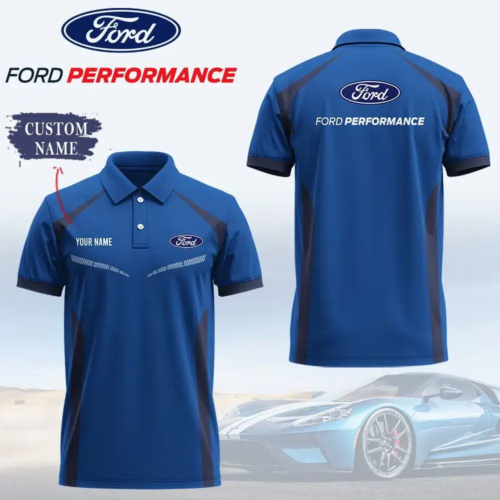 Customized Men's Polo Shirt FORD - hm27103213