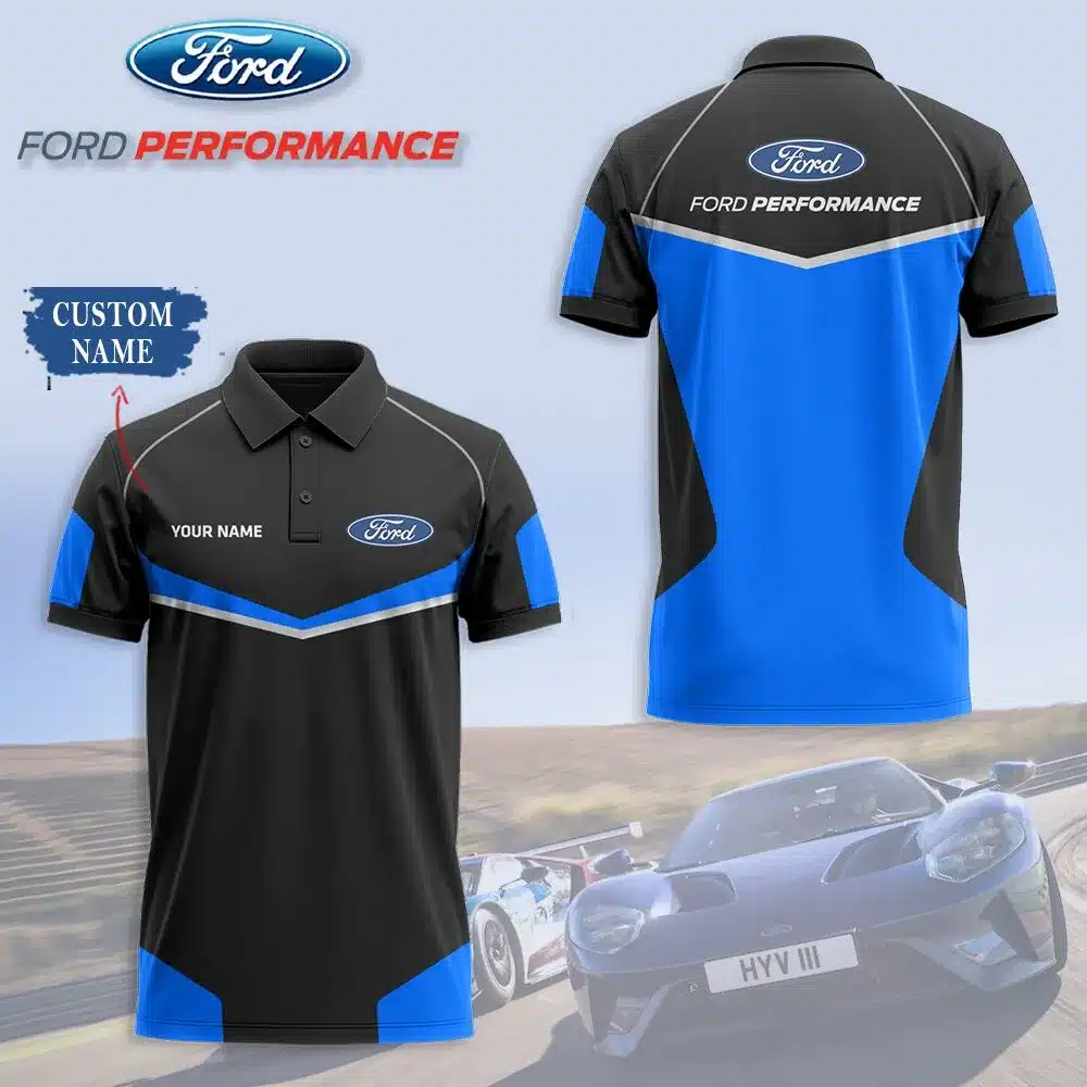 Customized Men's Polo Shirt FORD - hm27103214
