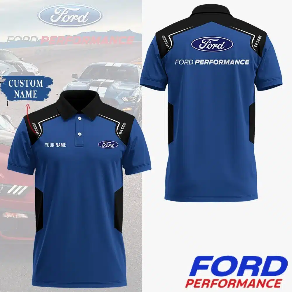 Customized Men's Polo Shirt FORD - hm27103215