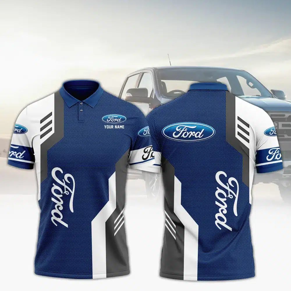 Customized Men's Polo Shirt FORD - hm27103224