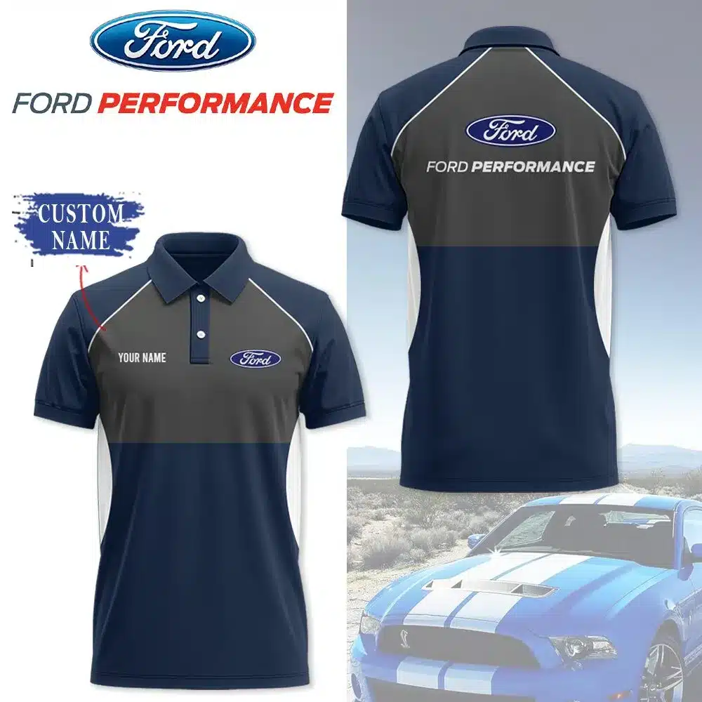 Customized Men's Polo Shirt FORD - hm27103234