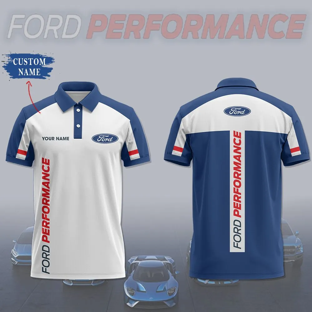 Customized Men's Polo Shirt FORD - hm27103238