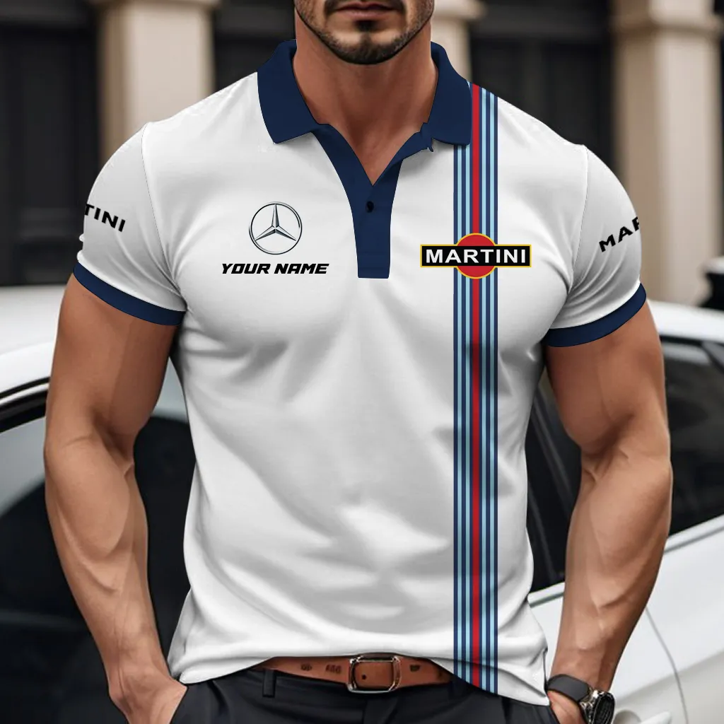 Customized Men's Polo Shirt MERCEDES - hm27102881