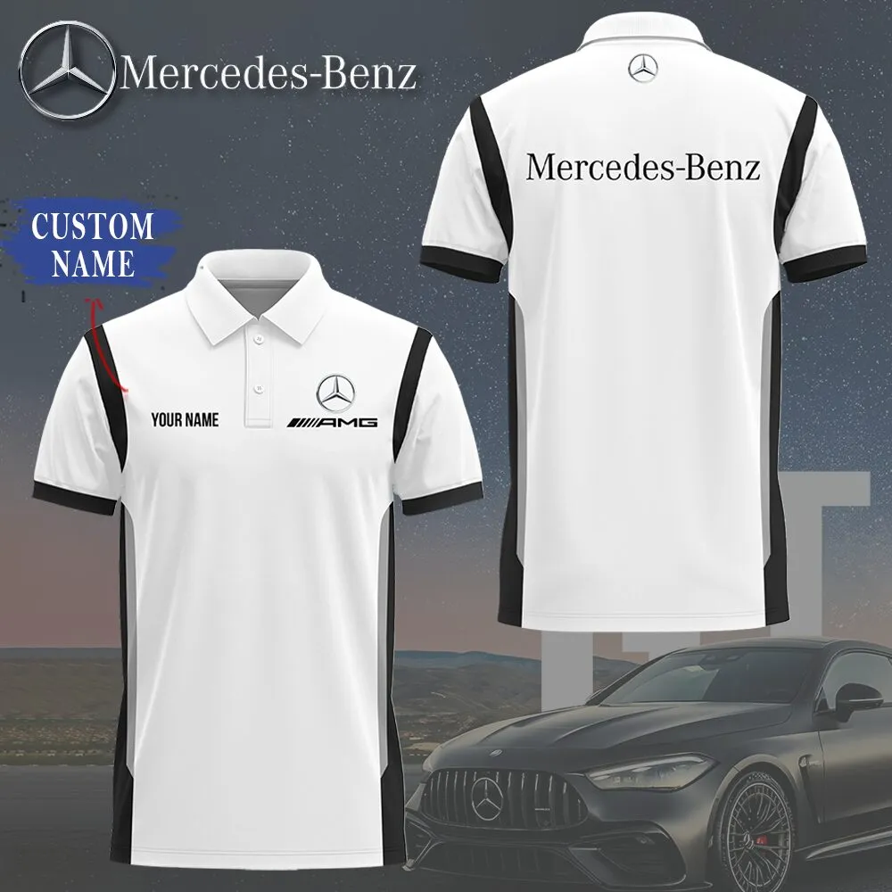 Customized Men's Polo Shirt MERCEDES - hm27103259