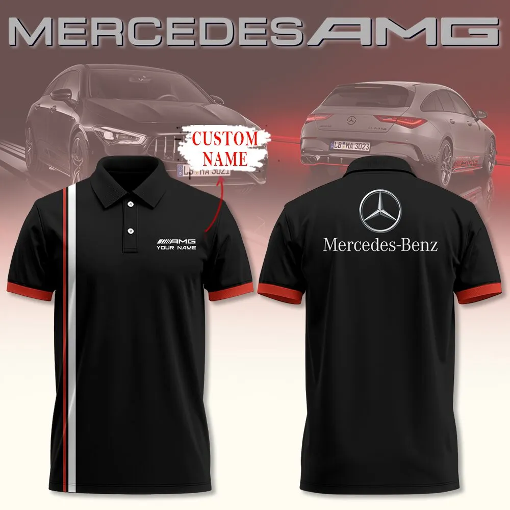 Customized Men's Polo Shirt MERCEDES - hm27103268