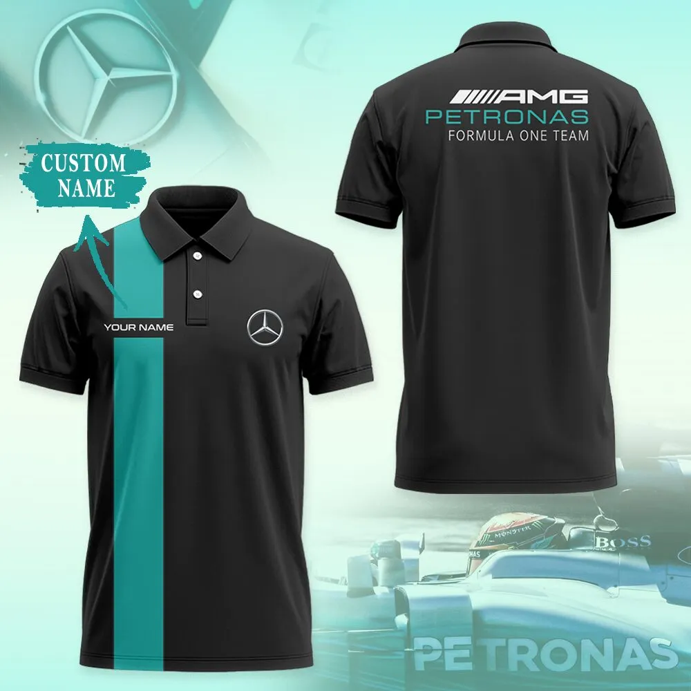 Customized Men's Polo Shirt MERCEDES - hm27103289