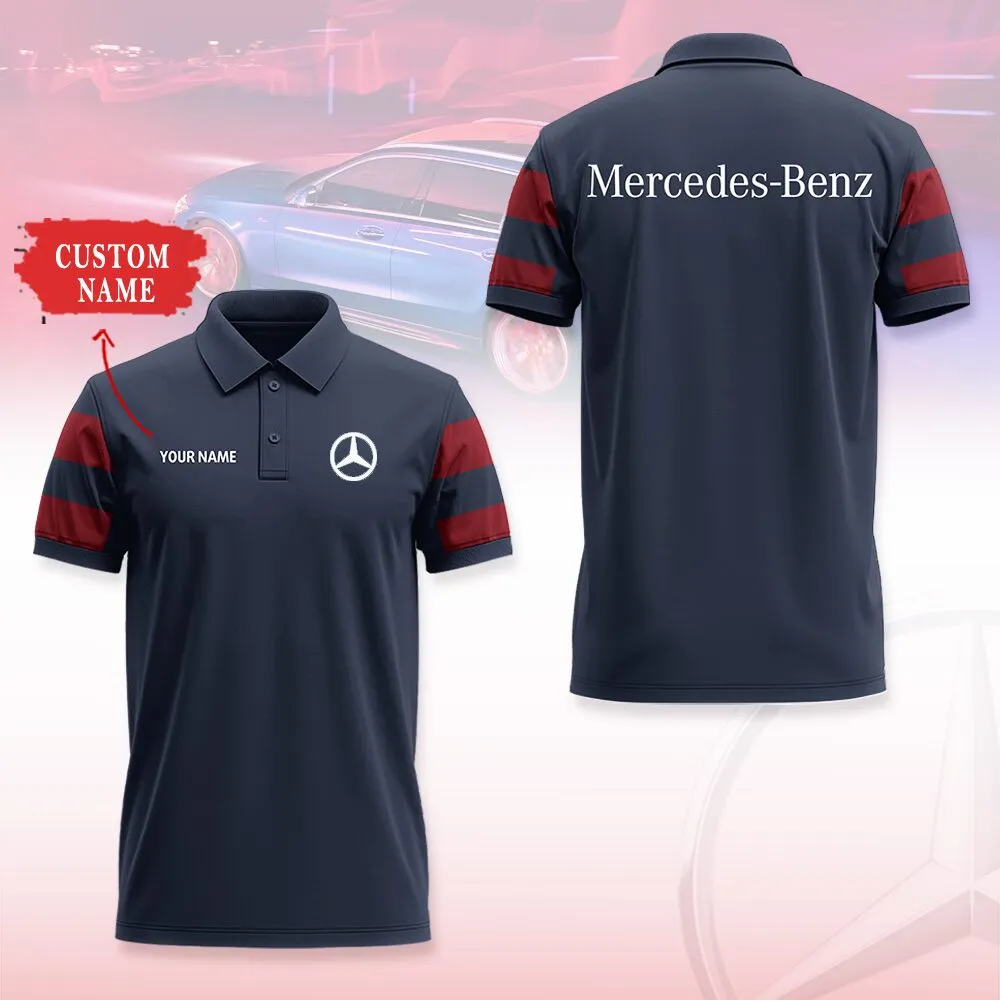 Customized Men's Polo Shirt MERCEDES - hm27103299