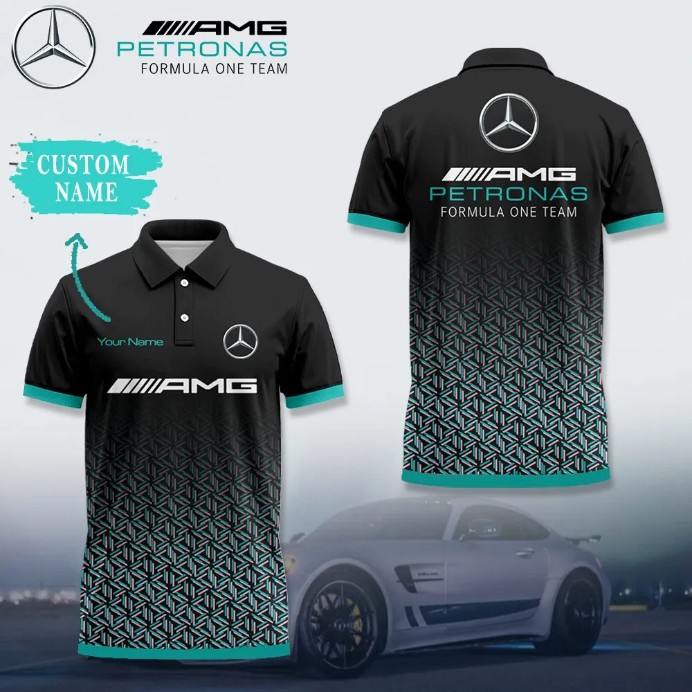 Customized Men's Polo Shirt MERCEDES - hm27103300