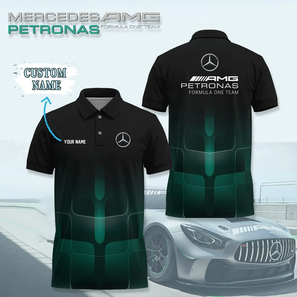 Customized Men's Polo Shirt MERCEDES - hm27103315