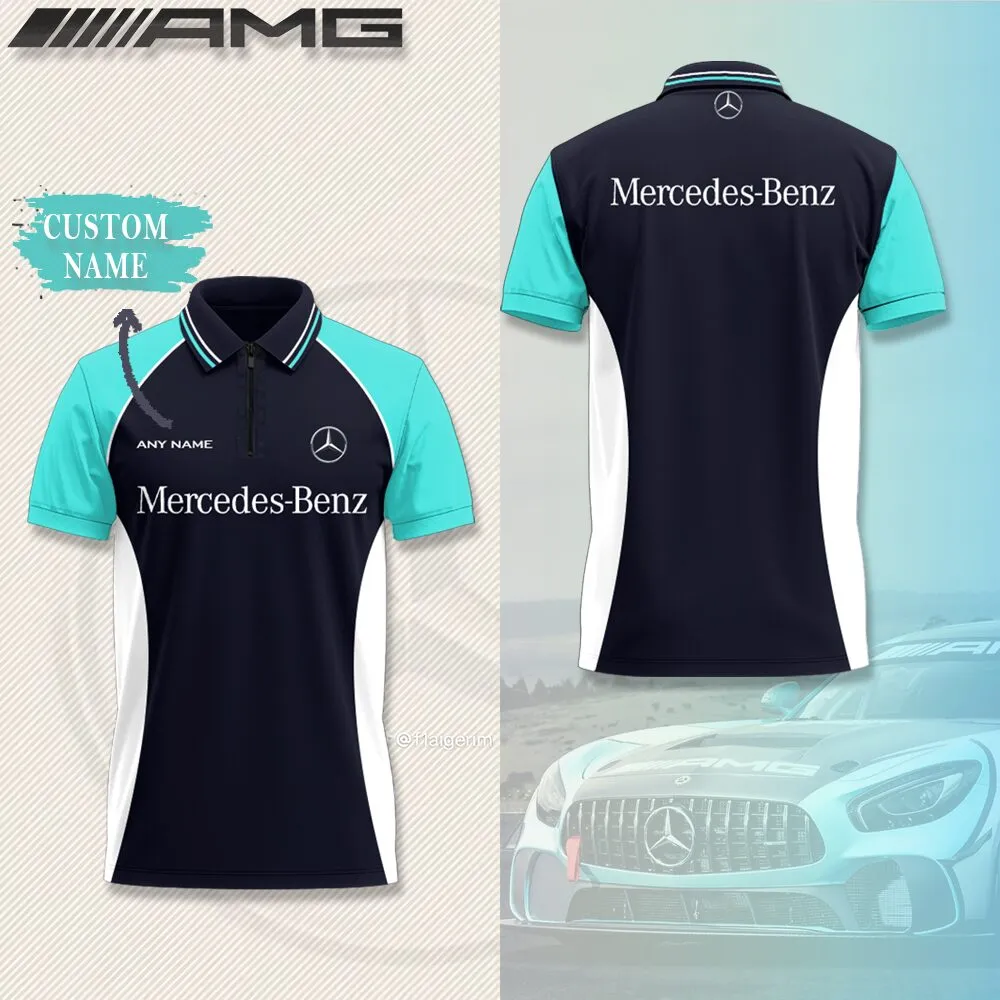 Customized Men's Polo Shirt MERCEDES - hm27103317