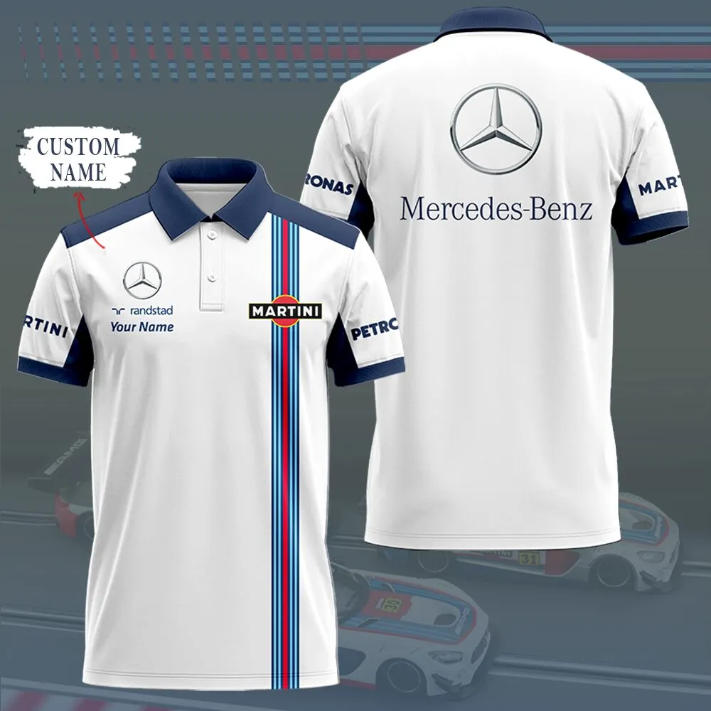 Customized Men's Polo Shirt MERCEDES - hm27103325