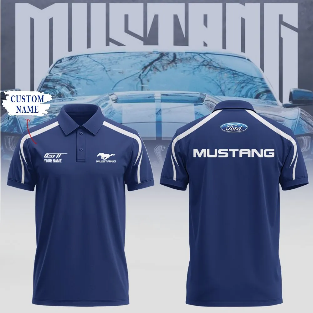 Customized Men's Polo Shirt MUSTANG - hm27103207