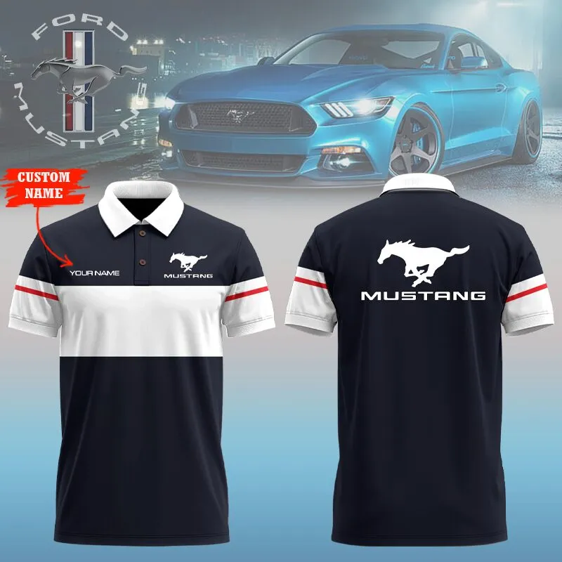 Customized Men's Polo Shirt MUSTANG - hm27103288