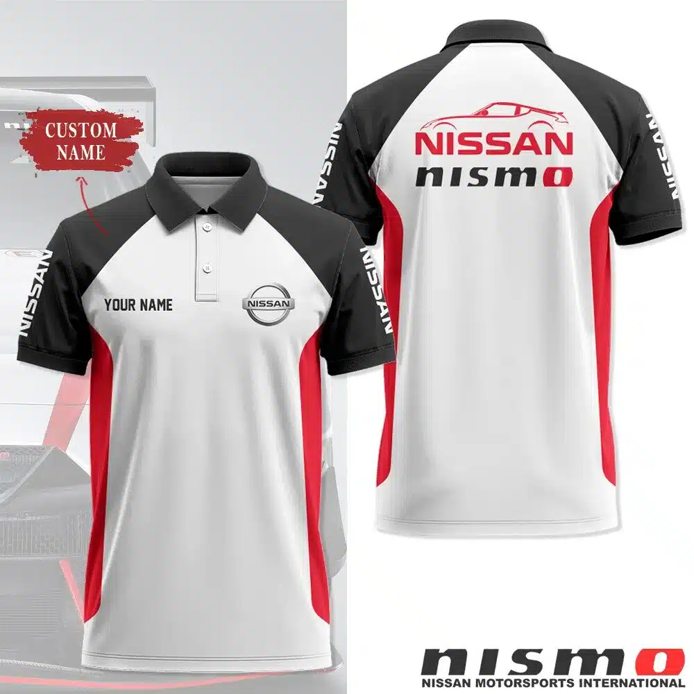Customized Men's Polo Shirt NISSAN - hm27103334