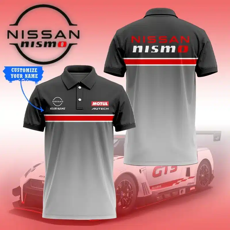 Customized Men's Polo Shirt NISSAN - hm27103358