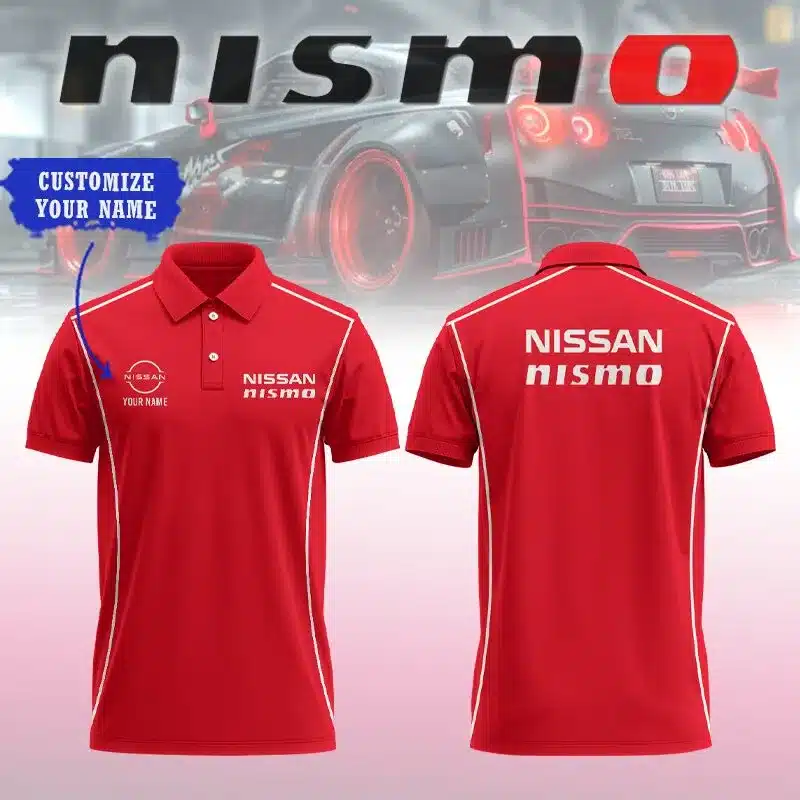 Customized Men's Polo Shirt NISSAN - hm27103363