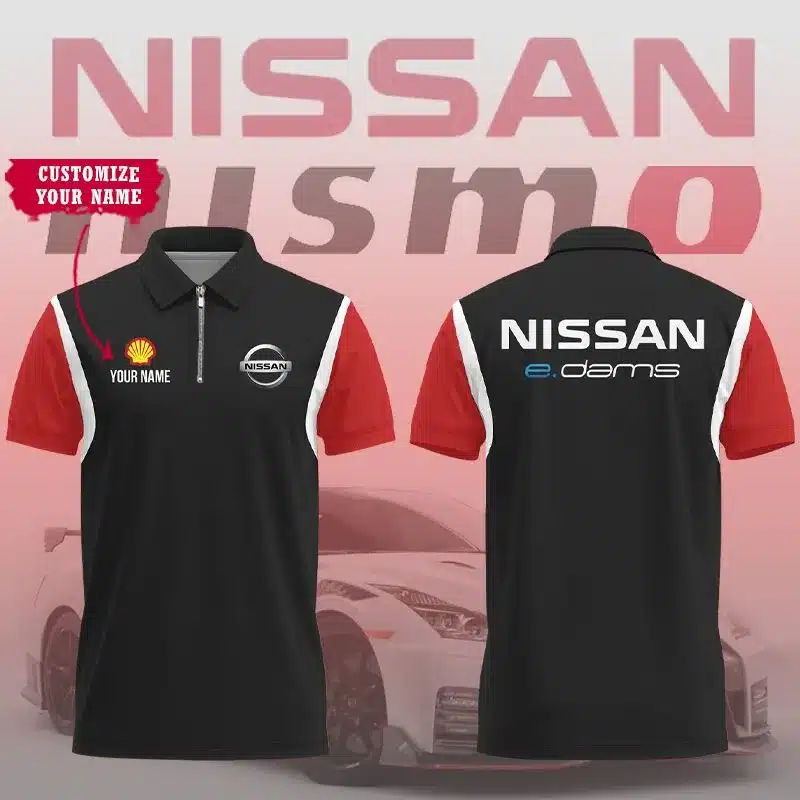 Customized Men's Polo Shirt NISSAN - hm27103367