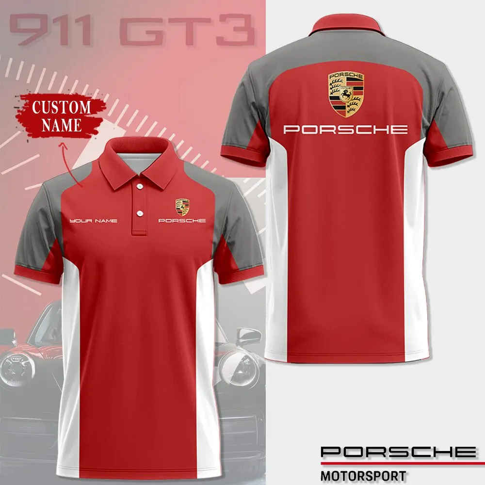 Customized Men's Polo Shirt PORSCHE - hm27102985
