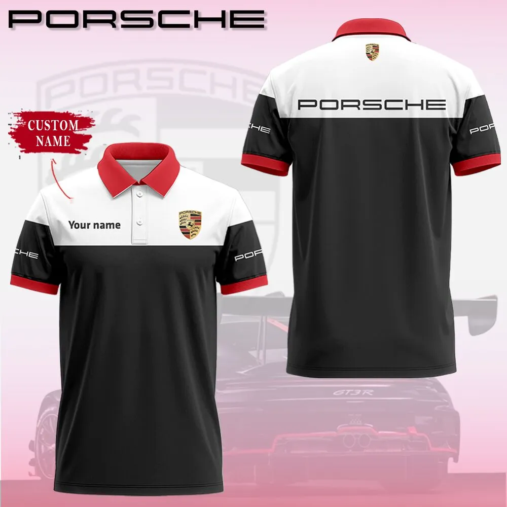 Customized Men's Polo Shirt PORSCHE - hm27103120