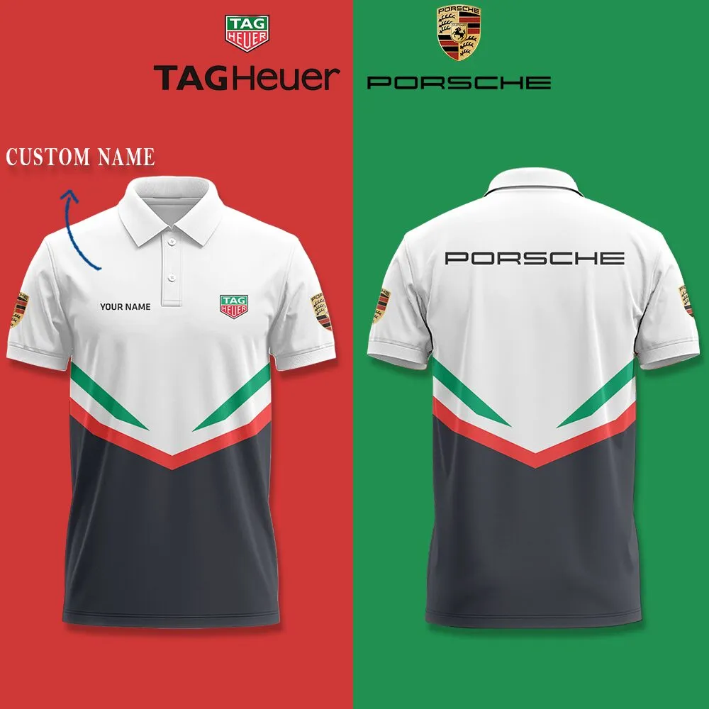 Customized Men's Polo Shirt PORSCHE - hm27103373