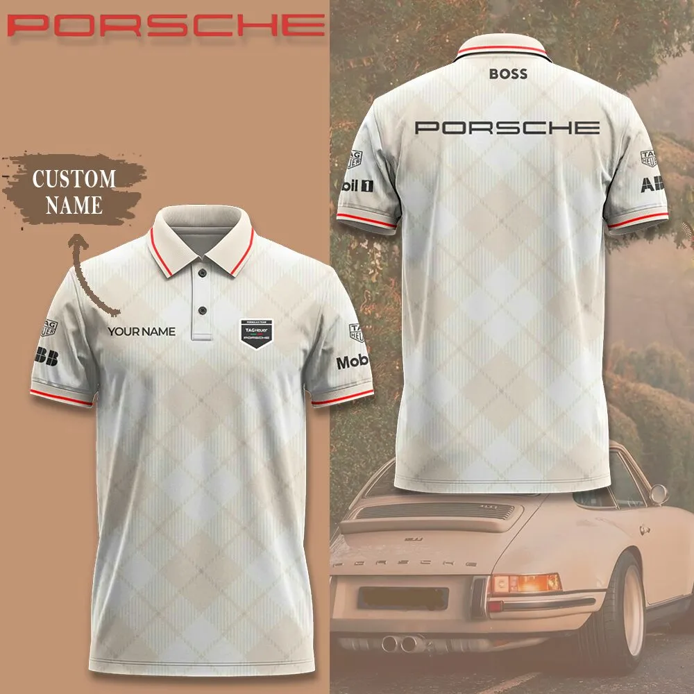 Customized Men's Polo Shirt PORSCHE - hm27103374