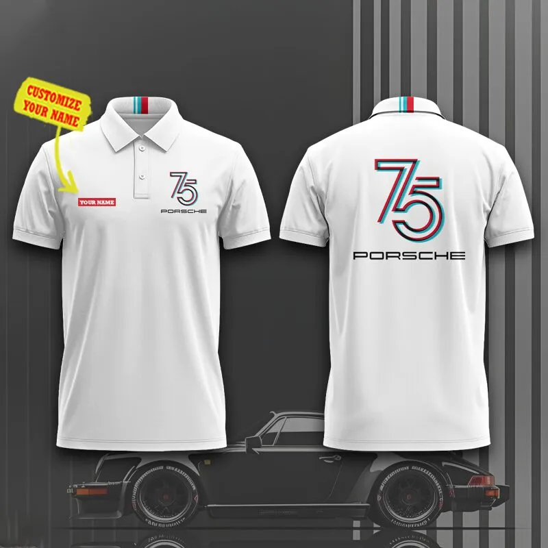 Customized Men's Polo Shirt PORSCHE - hm27103375