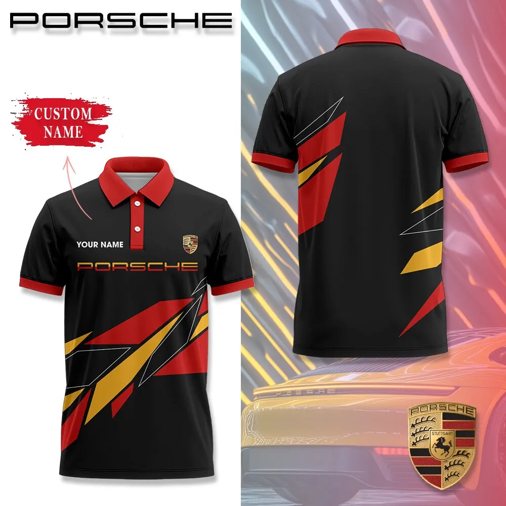 Customized Men's Polo Shirt PORSCHE - hm27103380