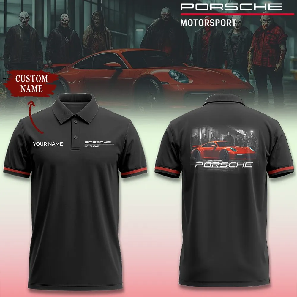 Customized Men's Polo Shirt PORSCHE - hm27103381