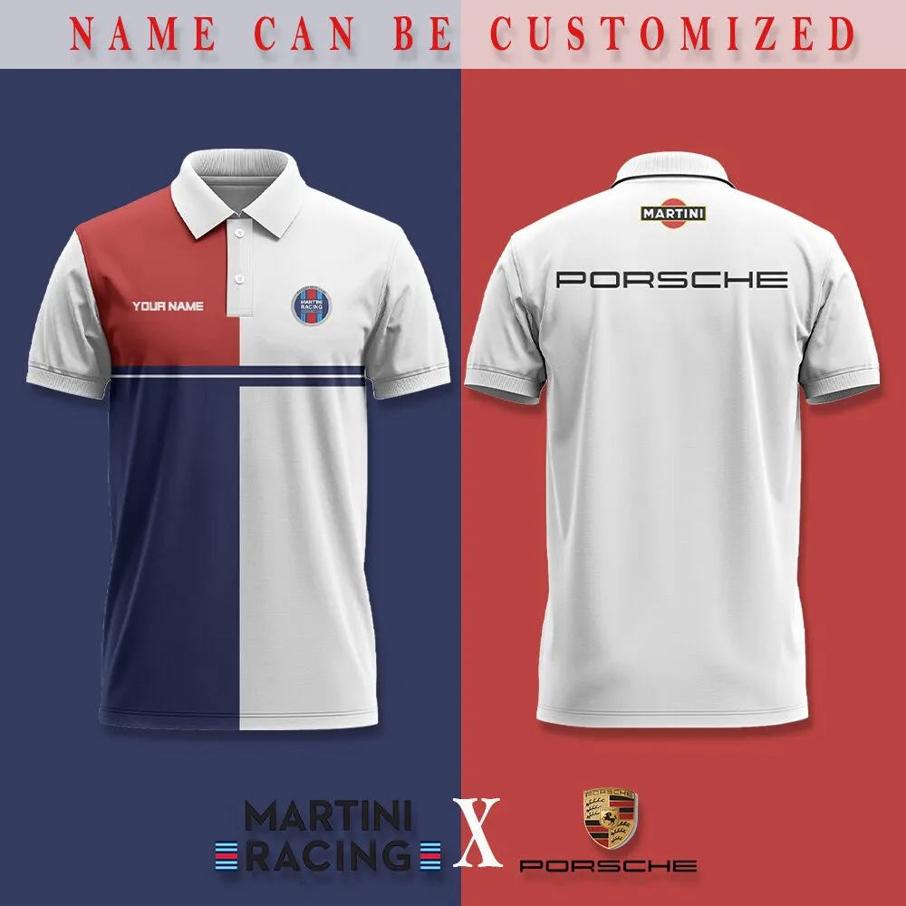 Customized Men's Polo Shirt PORSCHE - hm27103382