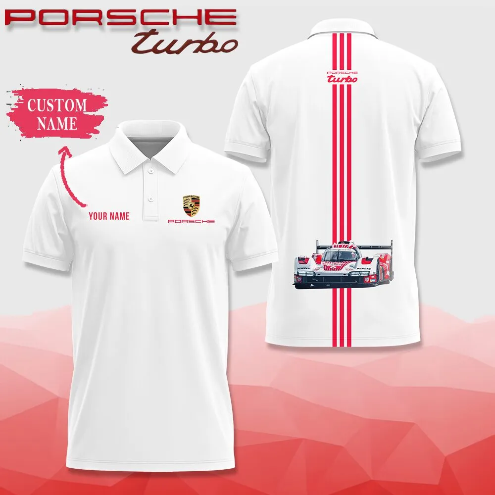 Customized Men's Polo Shirt PORSCHE - hm27103383